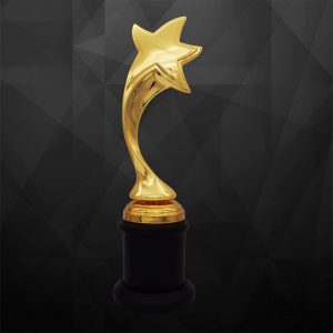 Sculpture Trophy Star Sculpture Award CR9273
