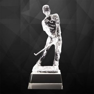 Crystal Trophy Crystal Golf Trophy CR9275