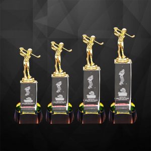 Crystal Trophy Crystal Golf Trophy CR9284 Crystal Trophy Crystal Golf Trophy CR9284