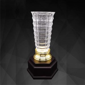 Awards Crystal Vase Trophy CR9286