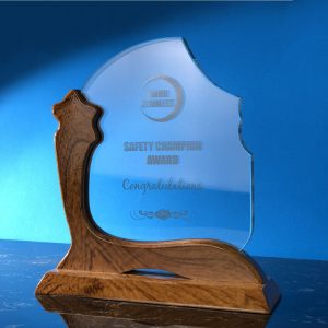 Crystal Plaques Star Crystal Award CR9303