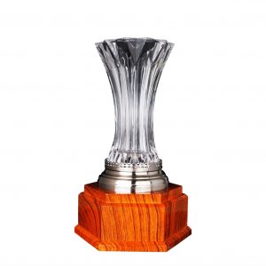 Awards Crystal Vase Trophy CR9334