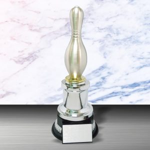 Bowling Trophy Silver Bowling Trophy EXWS6033