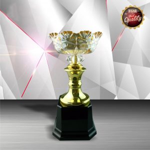 Crystal Trophy Golden Crystal Trophy EXWS6048
