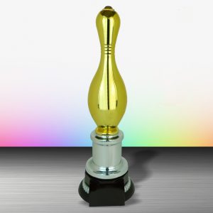 Bowling Trophy Golden Bowling Trophy EXWS6068