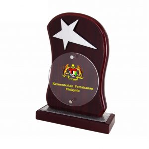 Plaques Star Wooden Plaque WP7124 Plaques Star Wooden Plaque WP7124