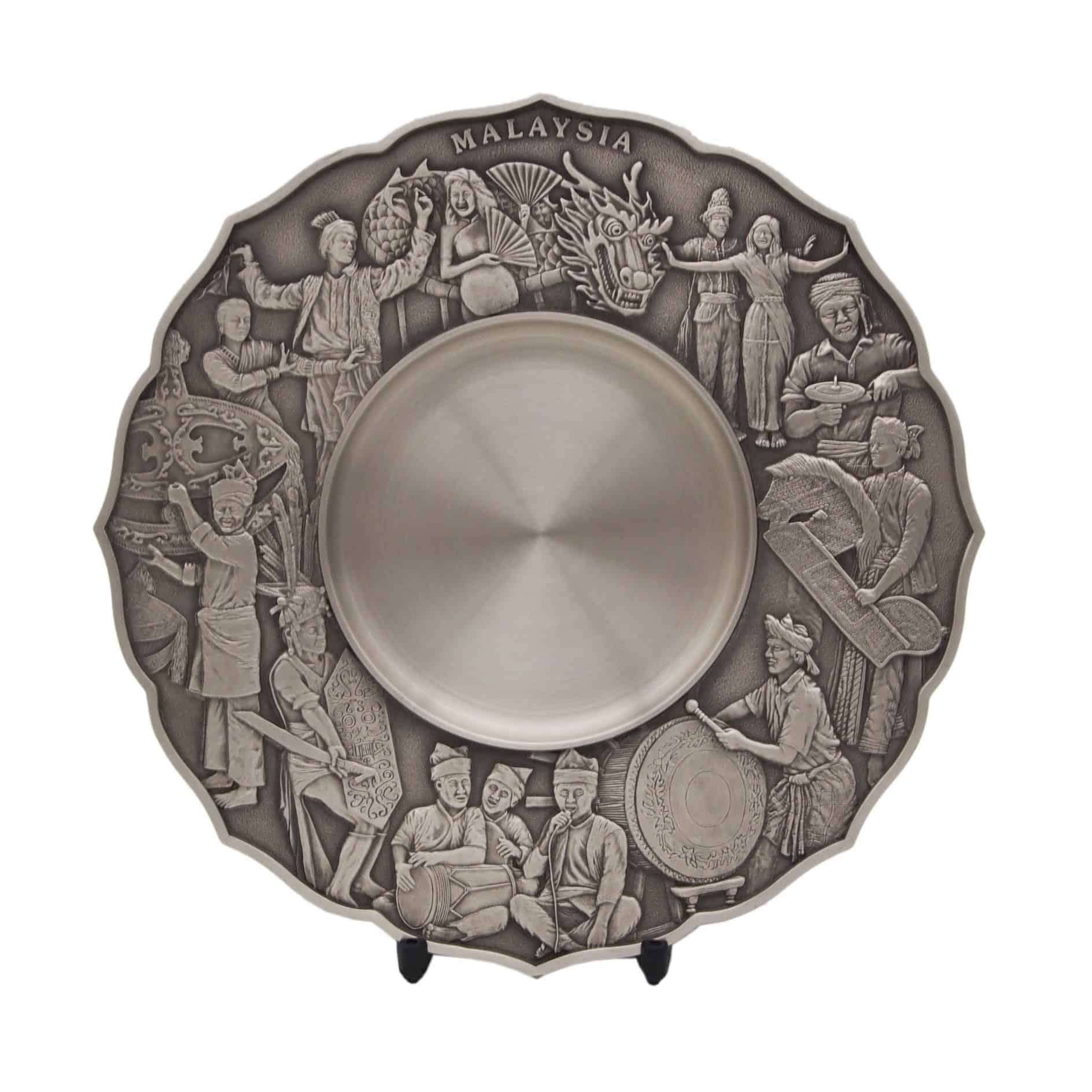 Pewter Plaques Pewter Plate WP7227 Pewter Plaques Pewter Plate WP7227