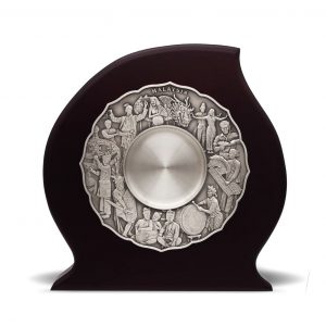 Pewter Plaques Wooden Plaque Pewter Plaque WP7233