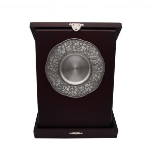 Pewter Plaques Wooden Box Pewter Plaque WP7235 Pewter Plaques Wooden Box Pewter Plaque WP7235