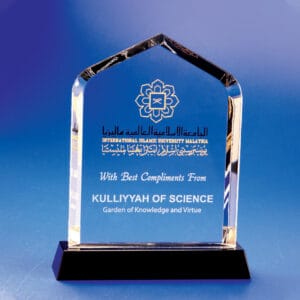 Crystal Plaques Crystal Plaque CR0004