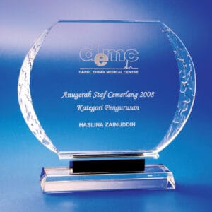 Crystal Plaques Crystal Plaque CR0005