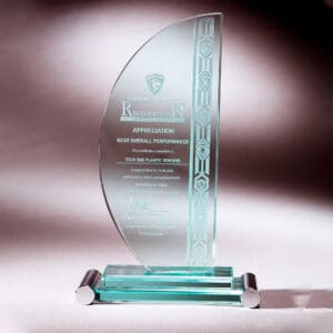 Crystal Plaques Crystal Plaque CR0033