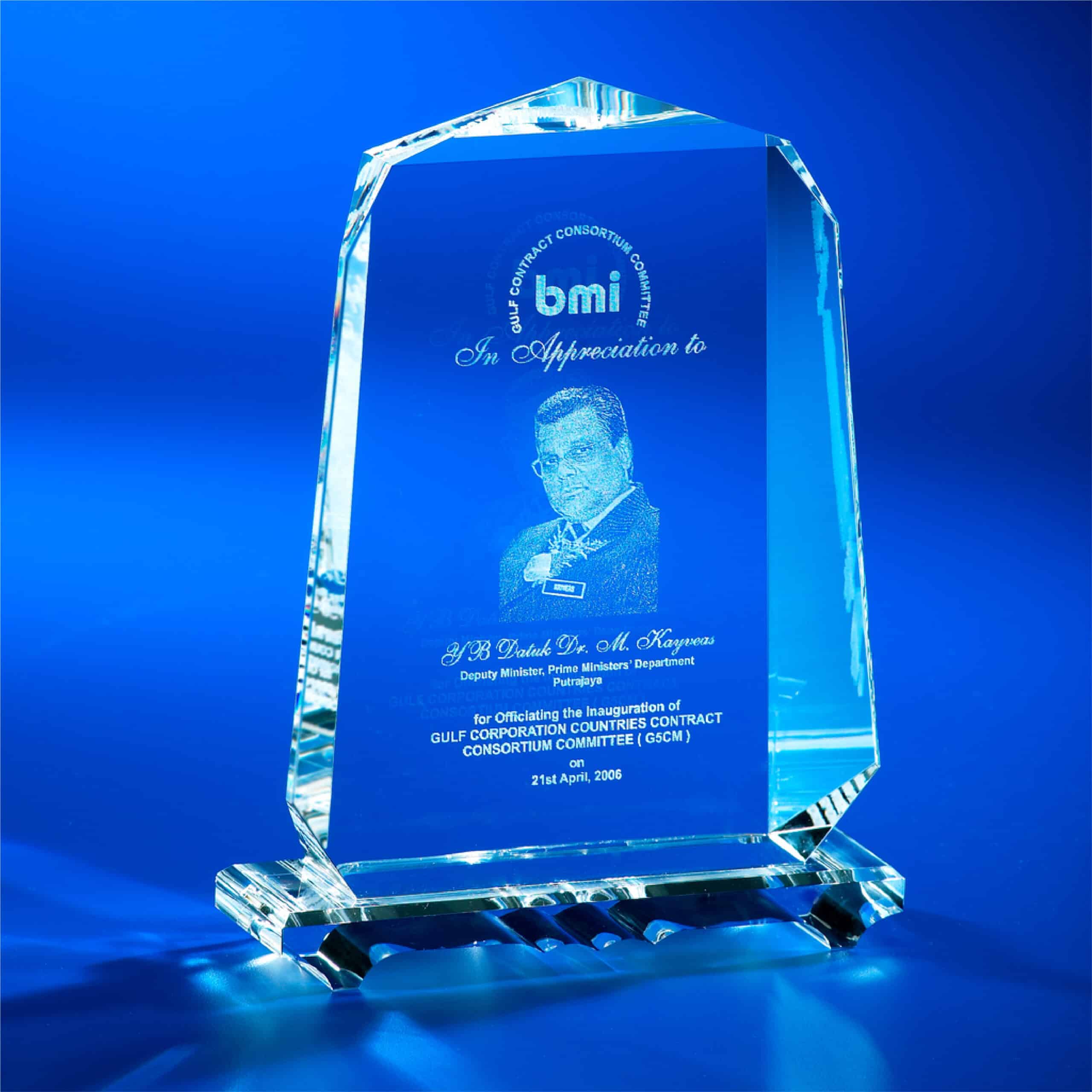 Crystal Plaques Crystal Plaque CR0058 Crystal Plaques Crystal Plaque CR0058