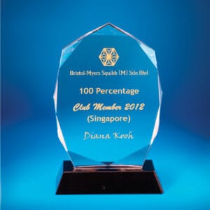 Crystal Plaques Crystal Plaque CR0072
