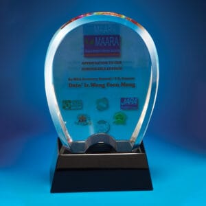 Crystal Plaques Crystal Plaque CR0075