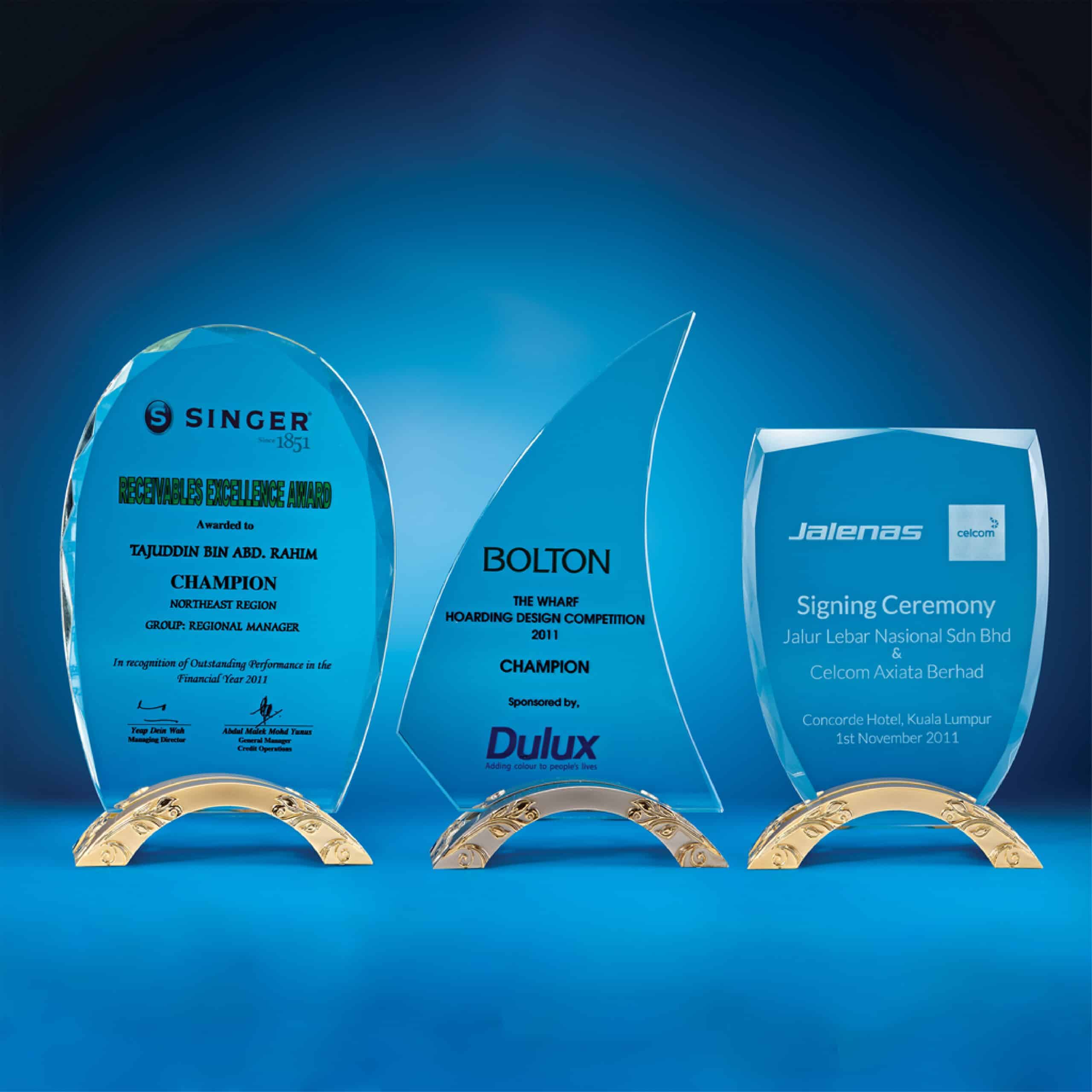 Crystal Plaques Crystal Plaque CR0080 Crystal Plaques Crystal Plaque CR0080