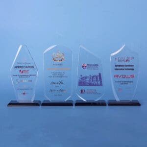 Crystal Plaques Crystal Plaque CR0175
