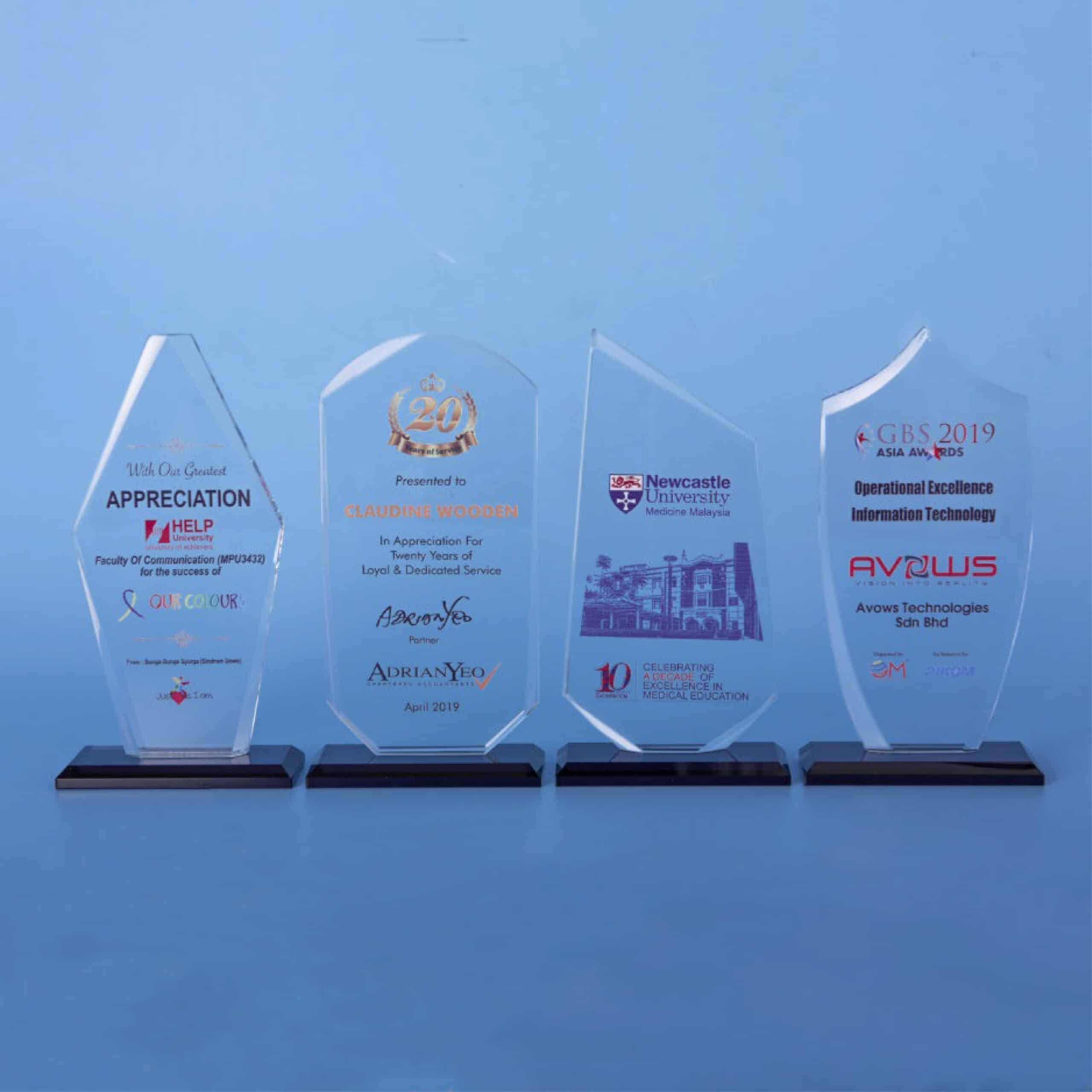 Crystal Plaques Crystal Plaque CR0175 Crystal Plaques Crystal Plaque CR0175