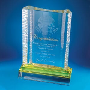 Crystal Plaques Crystal Plaque CR0232