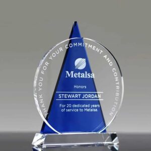 Crystal Plaques Crystal Plaque CR9385