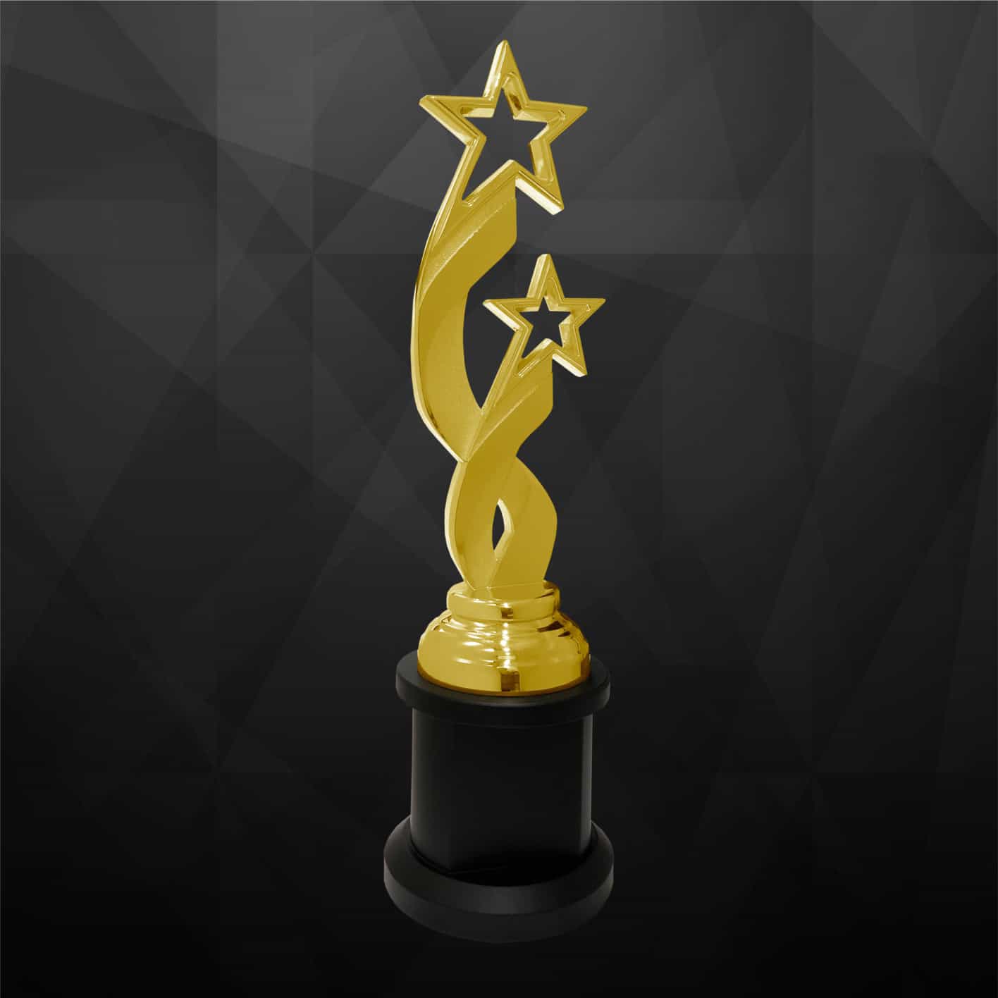 Golden Trophy Sculpture Trophy CR9383 Golden Trophy Sculpture Trophy CR9383