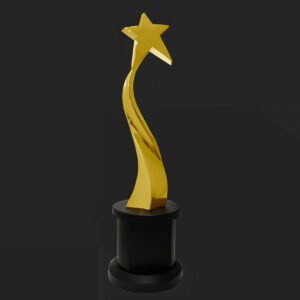 Golden Trophy Sculpture Trophy CR9381 Golden Trophy Sculpture Trophy CR9381