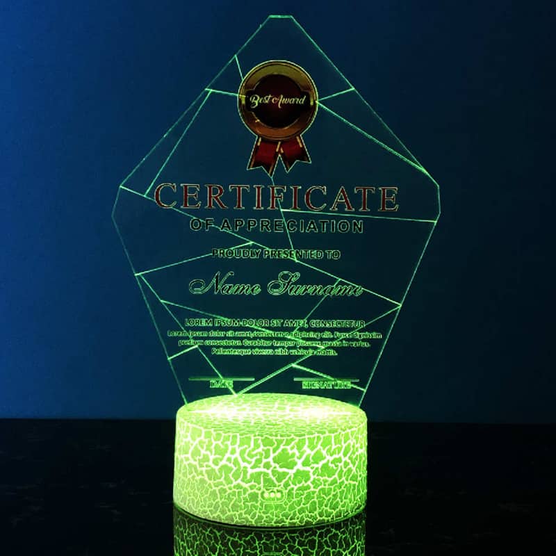 Acrylic Trophy Acrylic LED Trophy SP5072 Acrylic Trophy Acrylic LED Trophy SP5072