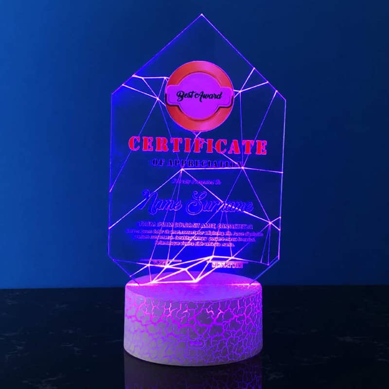 Acrylic Trophy Acrylic LED Trophy SP5073 Acrylic Trophy Acrylic LED Trophy SP5073