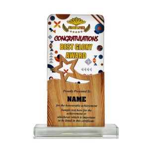 Acrylic Plaques Acrylic Plaque SP5097