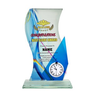 Clock Plaques Crystal Plaque CL2072 Clock Plaques Crystal Plaque CL2072