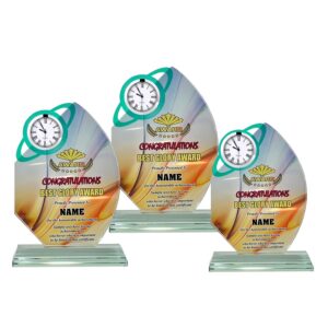 Clock Plaques Crystal Plaque CL2075 Clock Plaques Crystal Plaque CL2075
