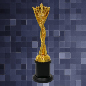 Golden Trophy Golden Sculpture Trophy AC4309