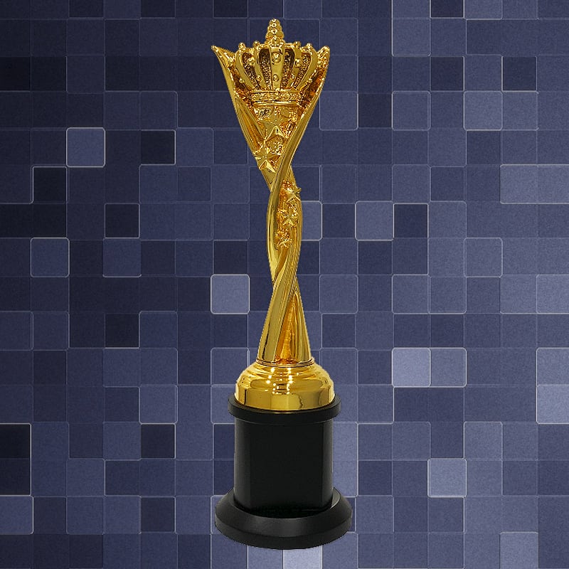 Golden Trophy Golden Sculpture Trophy AC4309 Golden Trophy Golden Sculpture Trophy AC4309