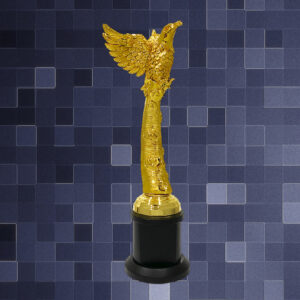 Golden Trophy Golden Sculpture Trophy AC4310