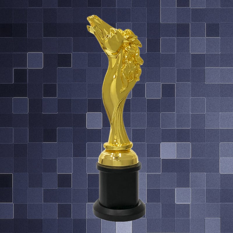 Golden Trophy Golden Sculpture Trophy AC4315 Golden Trophy Golden Sculpture Trophy AC4315