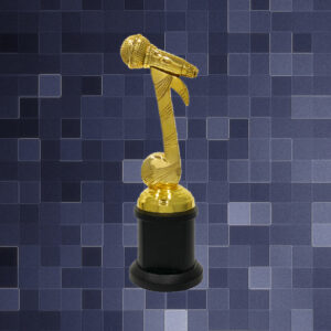Golden Trophy Golden Sculpture Trophy AC4316
