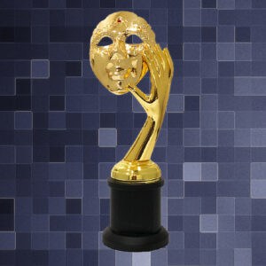 Golden Trophy Golden Sculpture Trophy AC4324