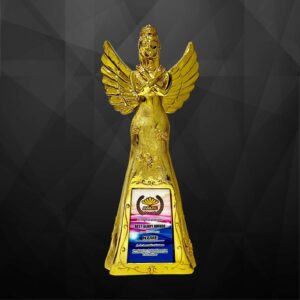 Golden Trophy Golden Sculpture Trophy AC4328