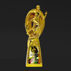 Golden Trophy Golden Sculpture Trophy AC4329