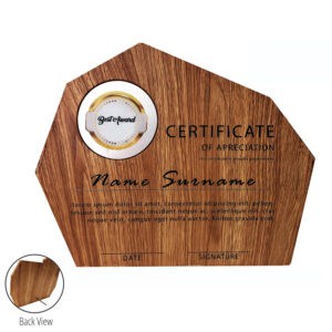 Plaques Wooden Plaque WP7442