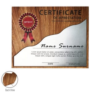 Plaques Wooden Plaque WP7443