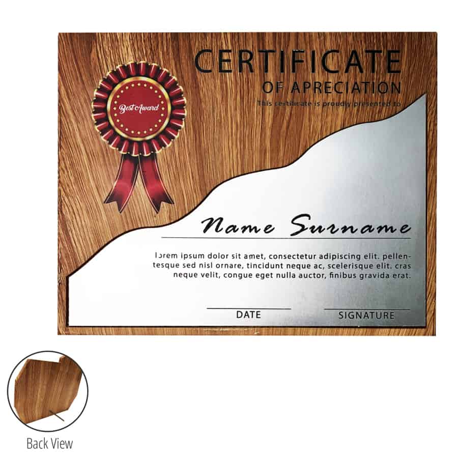 Plaques Wooden Plaque WP7443 Plaques Wooden Plaque WP7443