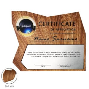 Plaques Wooden Plaque WP7445