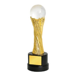 Golden Trophy Sculpture Trophy CA9005