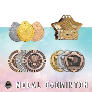 Medal Badminton Medal Badminton MB04