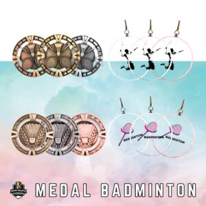 Medal Badminton Medal Badminton MB08