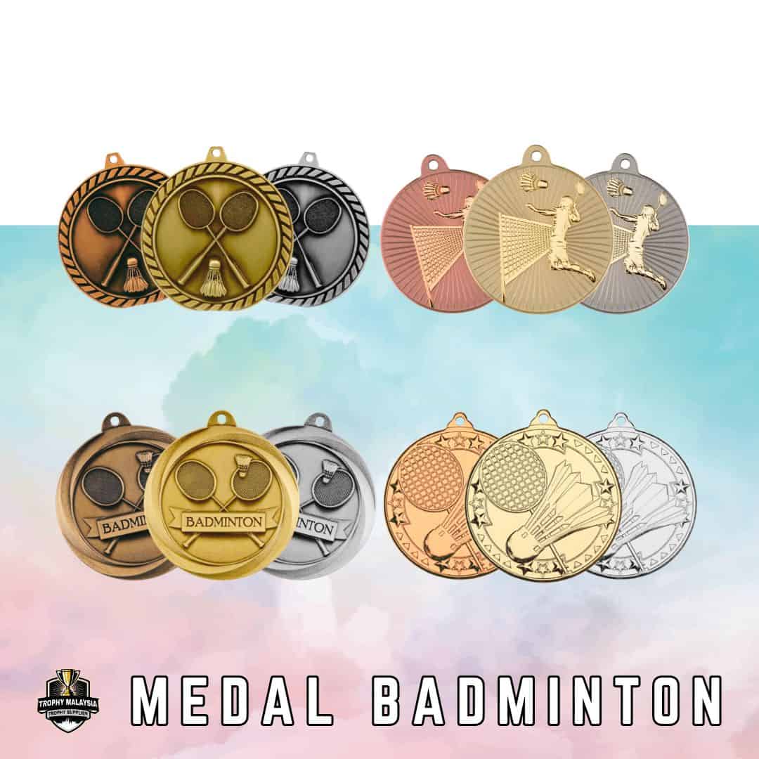 Medal Badminton Medal Badminton MB09 Medal Badminton Medal Badminton MB09