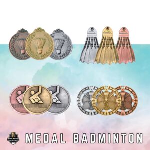 Medal Badminton Medal Badminton MB12