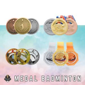 Medal Badminton Medal Badminton MB13