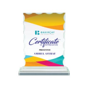 Crystal Plaques Crystal Plaques RC9513
